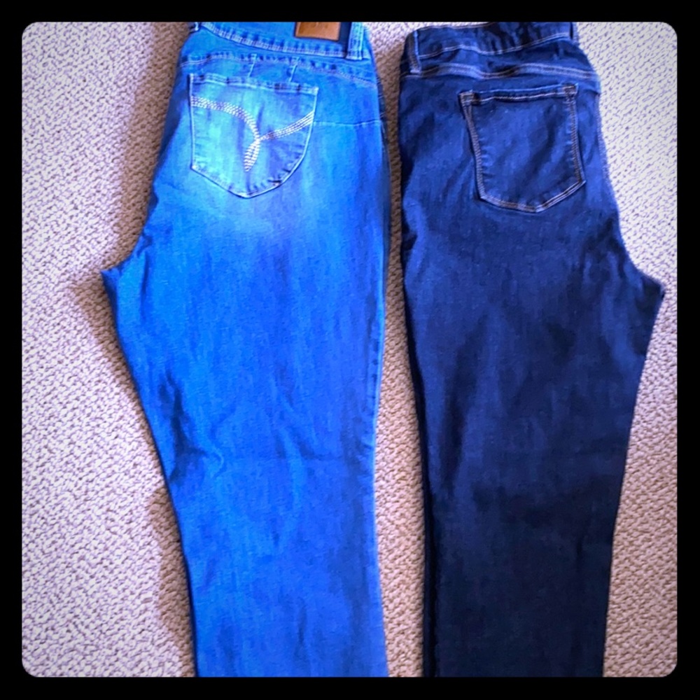 Plus size jeans